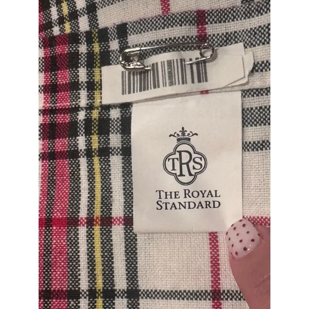 The Royal Standard Christmas Plaid Table Runner Red Green White Holiday